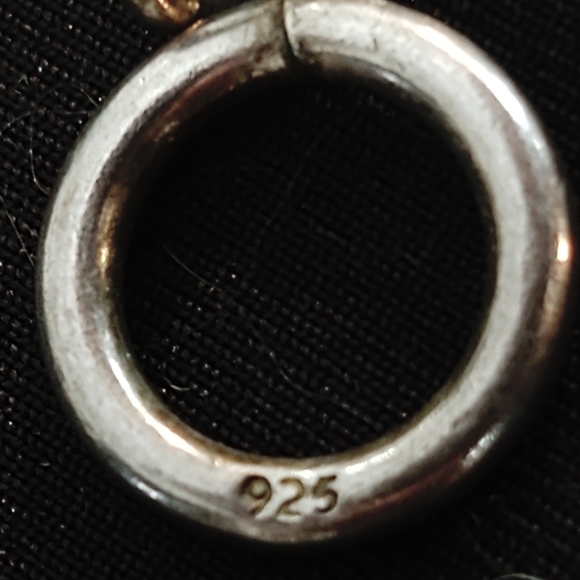 Vintage Gorgeous Sterling Silver Multi-Linked Oversized Necklace - Picture 4 of 6